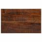 Preview: ARDEBO.de - Tischplatte 60x30x3,8 cm Rechteckig Altholz Massiv