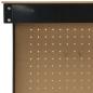 Preview: Werkbänke mit Regal Schwarz 81 x 41 x 145 cm Holzwerkstoff