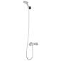 Preview: Duschkopf Set Chrom G 1 / 2 Zoll