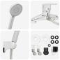 Preview: Duschkopf Set Chrom G 1 / 2 Zoll