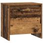 Preview: Nachttisch Altholz 45 x 34 x 44,5 cm Holzwerkstoff