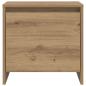 Preview: Nachttisch Kunsthandwerk Eiche 45 x 34 x 44,5 cm Holzwerkstoff