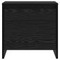 Preview: Nachttisch Schwarz Eichen-Optik 45 x 34 x 44,5 cm Holzwerkstoff