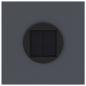 Preview: Solar LED Wegeleuchte 2 pcs Anthrazit Kalt gewalzter Stahl