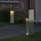 Preview: ARDEBO.de - Solar LED Wegeleuchte 2 pcs Galvanisiert Galvanisiert