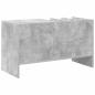 Preview: Schallplattenschrank Beton Grau 78,5 x 35 x 45 cm Holzwerkstoff