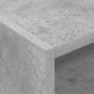 Preview: Schallplattenschrank Beton Grau 78,5 x 35 x 45 cm Holzwerkstoff