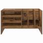 Preview: Schallplattenschrank Altholz 78,5 x 35 x 45 cm Holzwerkstoff