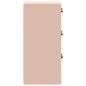 Preview: Aktenschrank Rosa 44 x 50 x 106,5 cm Kaltgewalzter Stahl