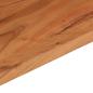 Preview: Tischplatte 90x20x2,5 cm Rechteckig Massivholz Akazie