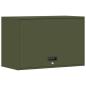 Preview: Wandschrank für die Garage mit Gasdrucklift-Tür Olivgrün