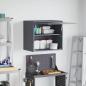 Preview: Wandschrank für die Garage mit Gasdrucklift-Tür Anthrazit