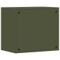 Preview: Wandschrank für die Garage mit Gasdrucklift-Tür Olivgrün