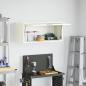 Preview: Wandschrank für die Garage mit Gasdrucklift-Tür Weiß