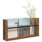 Preview: Magazinregal mit Regal Altholz 60 x 12 x 30 cm Holzwerkstoff