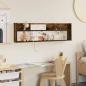 Preview: Magazinregal Geräucherte Eiche 100 x 12 x 30 cm Holzwerkstoff