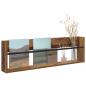 Preview: Magazinregal mit Regal Altholz 100 x 12 x 30 cm Holzwerkstoff