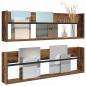 Preview: Magazinregal 2 pcs Altholz 100 x 12 x 30 cm Holzwerkstoff