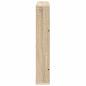 Preview: ARDEBO.de - Magazinregal 2 pcs Sonoma-Eiche 60 x 12 x 70 cm Holzwerkstoff