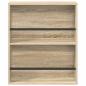 Preview: Magazinregal 2 pcs Sonoma-Eiche 60 x 12 x 70 cm Holzwerkstoff