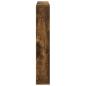 Preview: Magazinregal Geräucherte Eiche 60 x 12 x 70 cm Holzwerkstoff