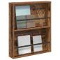 Preview: Magazinregal mit Regal Altholz 60 x 12 x 70 cm Holzwerkstoff