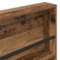 Preview: Magazinregal mit Regal Altholz 60 x 12 x 70 cm Holzwerkstoff