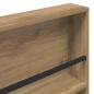 Preview: Magazinregal 2 pcs Artisan-Eiche 60 x 12 x 70 cm Holzwerkstoff