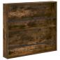Preview: Magazinregal Räuchereiche 80 x 12 x 70 cm Holzwerkstoff