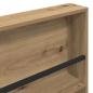 Preview: Magazinregal 2 pcs Artisan-Eiche 80 x 12 x 70 cm Holzwerkstoff