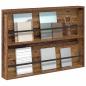 Preview: Magazinregal mit Regal Altholz 100 x 12 x 70 cm Holzwerkstoff
