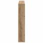 Preview: Magazinregal Artisan-Eiche 100 x 12 x 70 cm Holzwerkstoff
