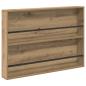 Preview: Magazinregal 2 pcs Artisan-Eiche 100 x 12 x 70 cm Holzwerkstoff