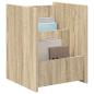 Preview: Beistelltisch Sonoma-Eiche 35 x 35 x 45 cm Holzwerkstoff