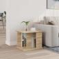 Preview: Beistelltisch Sonoma-Eiche 35 x 35 x 45 cm Holzwerkstoff