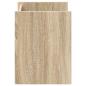 Preview: Beistelltisch Sonoma-Eiche 35 x 35 x 45 cm Holzwerkstoff