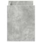 Preview: Beistelltisch Beton Grau 35 x 35 x 45 cm Holzwerkstoff