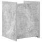 Preview: Beistelltisch Beton Grau 35 x 35 x 45 cm Holzwerkstoff