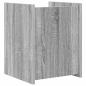 Preview: Beistelltisch Graues Sonoma 35 x 35 x 45 cm Holzwerkstoff