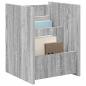 Preview: Magazinregal Sonoma-Grau 35 x 35 x 45 cm Holzwerkstoff
