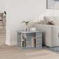 Preview: Magazinregal Sonoma-Grau 35 x 35 x 45 cm Holzwerkstoff