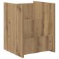 Preview: Magazinregal Artisan-Eiche 35 x 35 x 45 cm Holzwerkstoff