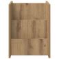 Preview: Magazinregal Artisan-Eiche 35 x 35 x 45 cm Holzwerkstoff