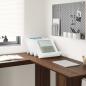 Preview: Magazinregal mit Regal Weiß 53 x 40 x 28,5 cm Holzwerkstoff