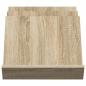 Preview: Magazinregal Sonoma-Eiche 53 x 40 x 28,5 cm Holzwerkstoff