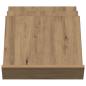 Preview: Seitenschrank Artisan-Eiche 57,5 x 40 x 42 cm Holzwerkstoff