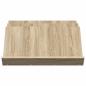 Preview: Magazinregal Sonoma-Eiche 65 x 53 x 28,5 cm Holzwerkstoff