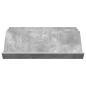 Preview: Seitenschrank Beton Grau 90 x 57,5 x 42 cm Holzwerkstoff