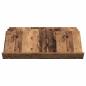 Preview: Seitenschrank mit Regal Altholz 90 x 57,5 x 42 cm Holzwerkstoff