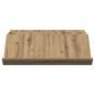 Preview: Seitenschrank Artisan-Eiche 90 x 57,5 x 42 cm Holzwerkstoff